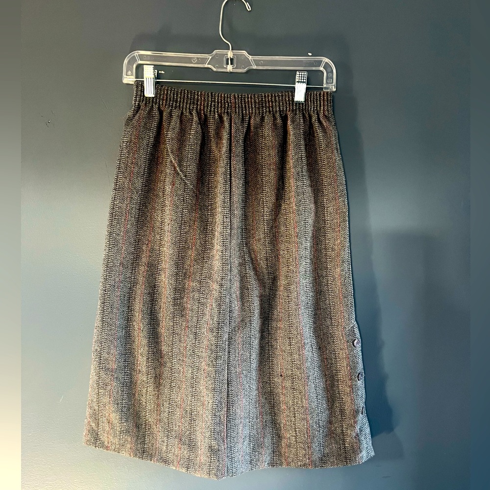 Vintage Wool Skirt